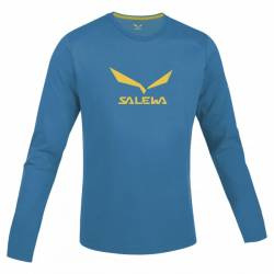 T-shirt m/lunga Salewa SOLIDLOGO