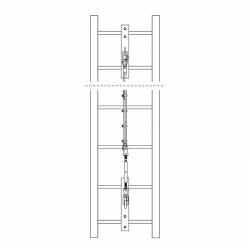 Kit verticale centrale su scale CT VERTICAL LINE CENTRAL LADDER