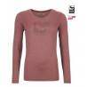 185 MERINO CONTRAST LONG SLEEVE W Sottomaglia m/l Donna