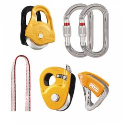 KIT SECOURS CREVASSE  Kit per il recupero e l'autosoccorso in crepaccio