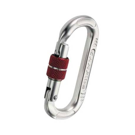 Moschettone parallelo Camp OVAL COMPACT SCREW BET LOCK