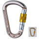 Moschettone a pera Wild Country SYNERGY LITE KEYLOCK SCREWGATE