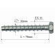 Vite zincata Raumer HERO MULTI-MONTI Ø10x70