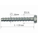 Vite zincata Raumer HECO MULTI-MONTI Ø10x120