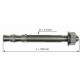 Chiper Raumer HANG FIX M12XL INOX "LINEA MARINA"