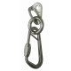 Placchetta con anello/moschett Raumer ROCKØ10 SAFETY LINEA MARIN