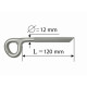 Ancoraggio inox Raumer MASTERFIX 120 "LINEA MARINA"