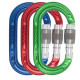 Moschettone parallelo DMM OVAL SG COLORATO