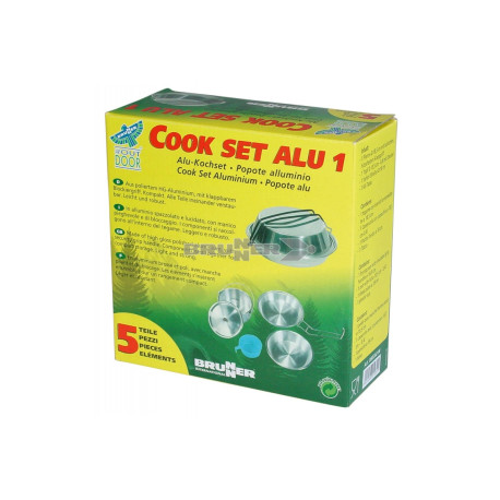Set popote Brunner COOK SET ALU 1