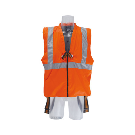 Imbracatura con gilet alta visibilità Skylotec ARG 2 W ORANGE