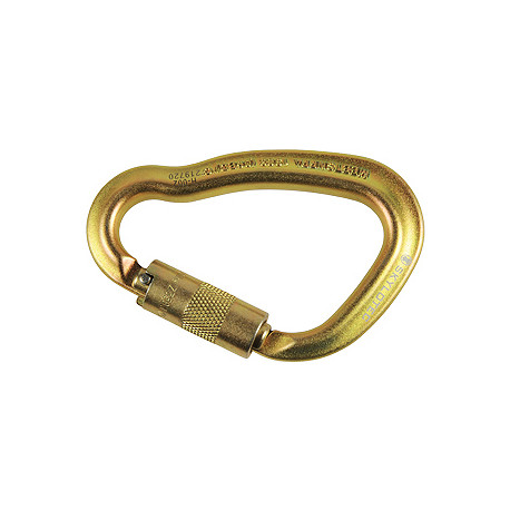 Moschettone asimmetrico in acciaio Skylotec VIPER STEEL TW
