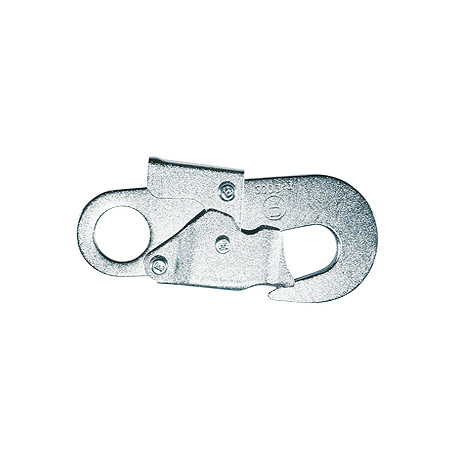 Moschettone in acciaio con chiusura palmare Skylotec FS 51