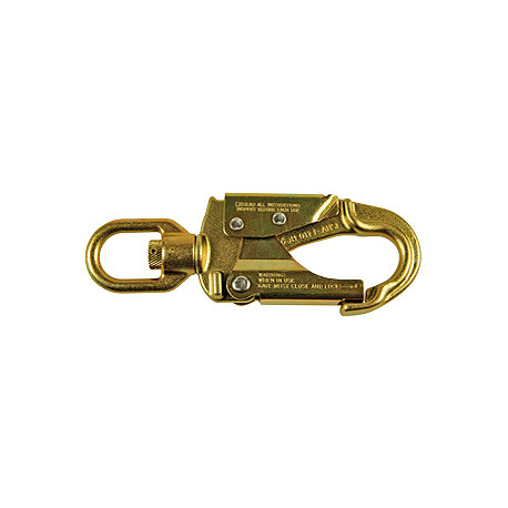 Moschettone girevole chiusura palmare Skylotec FS51 WIB IND ANSI