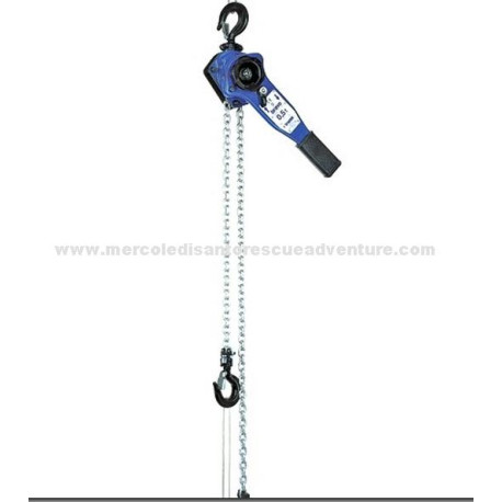 Paranco manuale a catena Tractel BRAVO+LIMITATORE DI CARICO 6 M