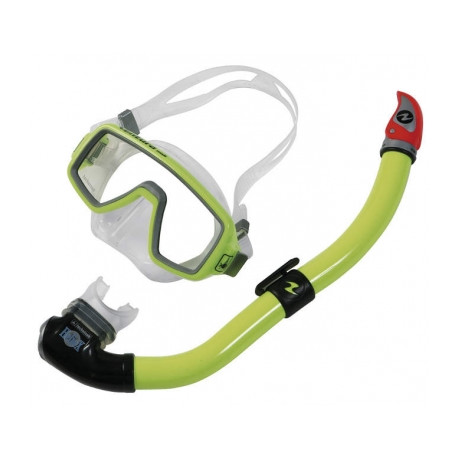Set maschera + aeratore Aqua Lung VENTURA MIDI + HELIOX MIDI P/V