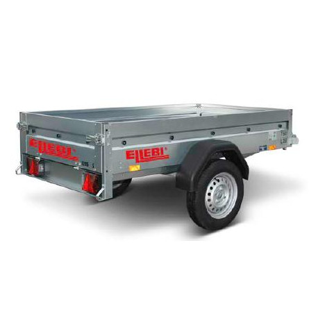 Rimorchio serie 1000 con freni Ellebi LBC 1205