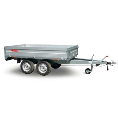Rimorchio con freni serie 4000 Ellebi 45353E