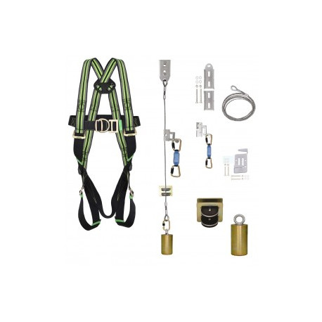 Kit imbracatura Kratos safety n°1 per lavori su scala fissa