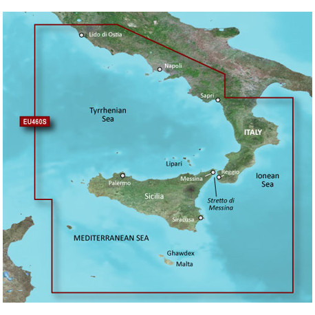MicroSD-SD BlueChart g2 Vision Garmin VEU460S SMALL