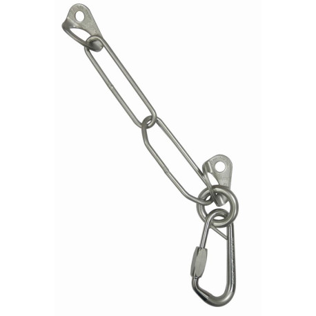 Gruppo sosta inox Raumer 2 ROCK 12+1C.+1AN.+ RING SAFETY13