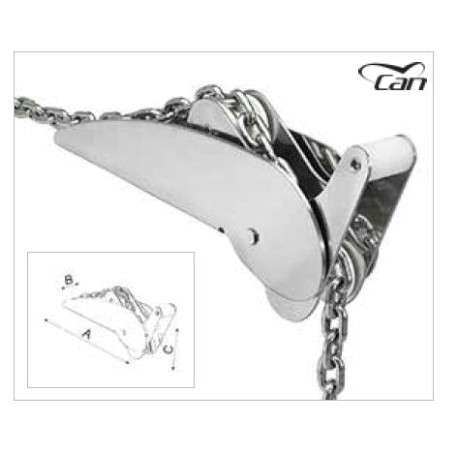 Musone in acciaio inox Trem WHALE