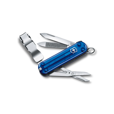 Coltello multiuso Victorinox NAIL CLIP 580 Translucent blue