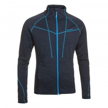 Giacca da montagna Salewa BALEST MERINO FULL-ZIP