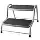 Gradino in acciaio Brunner KING DUBLE STEP XL