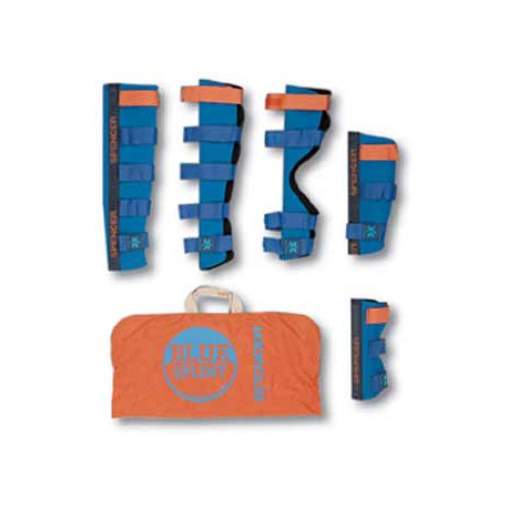 Set steccobende rigide con anima flessibile Spencer BLUE SPLINT