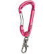 Moschettoncino portachiavi Camp "D" 75 mm WIRE GATE