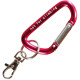 Moschettoncino portachiavi Camp "D" 60 mm