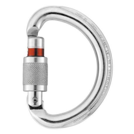 Moschettone a D Petzl OMNI