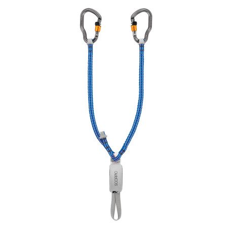 Longe da via ferrata con moschettoni Petzl  SCORPIO VERTIGO