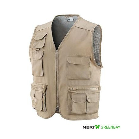 Gilet multitasche New Neri TOBRUK