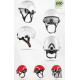 Casco per Vigili del Fuoco Pab MP1 STANDARD con schermo facciale