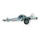 Rimorchio per moto a corsia monoposto Ellebi LBM 300 SF