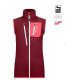 FLEECE GRID VEST W Giubbino senza maniche