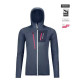 FLEECE GRID HOODY W  Giacche in pile DONNA