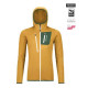FLEECE GRID HOODY W  Giacche in pile DONNA