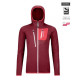 FLEECE GRID HOODY W  Giacche in pile DONNA