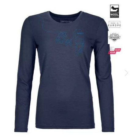 185 MERINO F2 LS W Sottomaglia m/l Donna