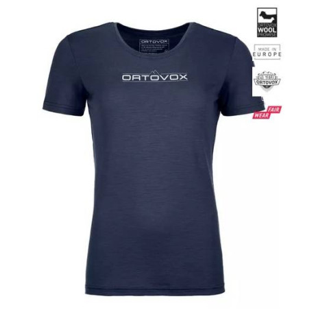 185 MERINO 1ST LOGO TS W Sottomaglia m/c Donna