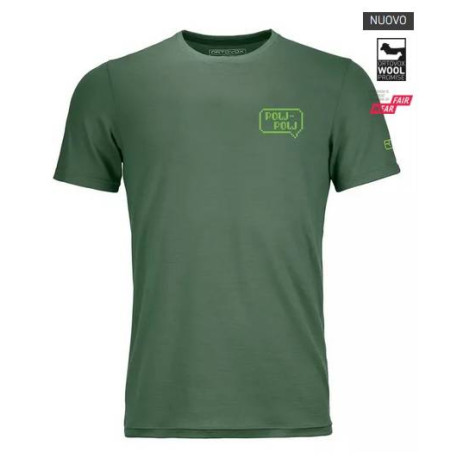 185 MERINO PIXEL POW TS M Sottomaglia m/c uomo