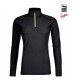 145 ULTRA ZIP NECK W Maglia mezza zip donna