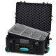 RESIN CASE HPRC2600W WHEELED WITH SECOND SKIN  Valigia in resina