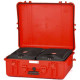 RESIN CASE HPRC2700 2 BAGS AND DIVIDERS  Valigia in resina