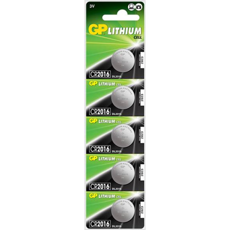 CR2016 - LITIO 3V Set 10 multiblister