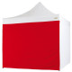 Laterale bianco Bertoni GAZEBO  2 MT. SERIE PIRAMIDE