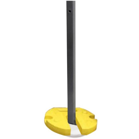 BASE ACCIAIO "RW" Kg. 10 gialla per Gazebo