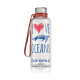 DRINK BOTTLE LOVE OCEANS - Bottiglia trasparente